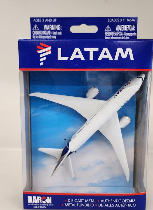 RT0074 | Toys Toys | Boeing 787 LATAM (die-cast/plastic)