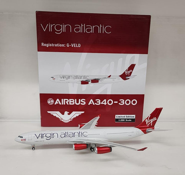 EAG100023 | Eagle 1:200 | Airbus A340-300 Virgin Atlantic G-VELD