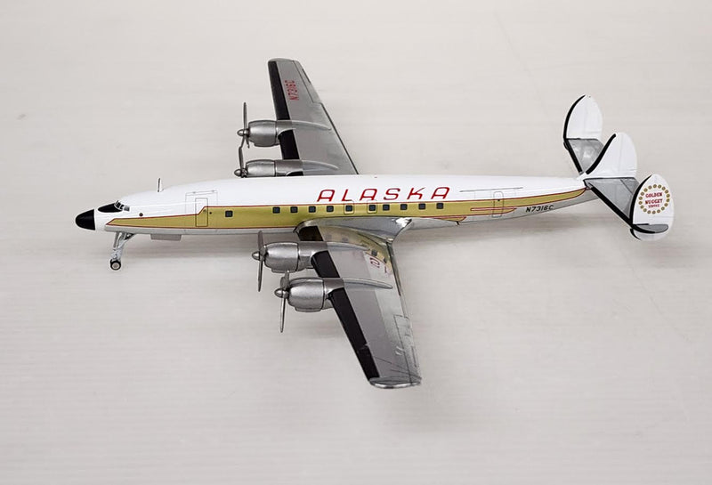 573023 | Herpa Wings 1:200 1:200 | Lockheed L-1649A Starliner Alaska Airlines – N7316C