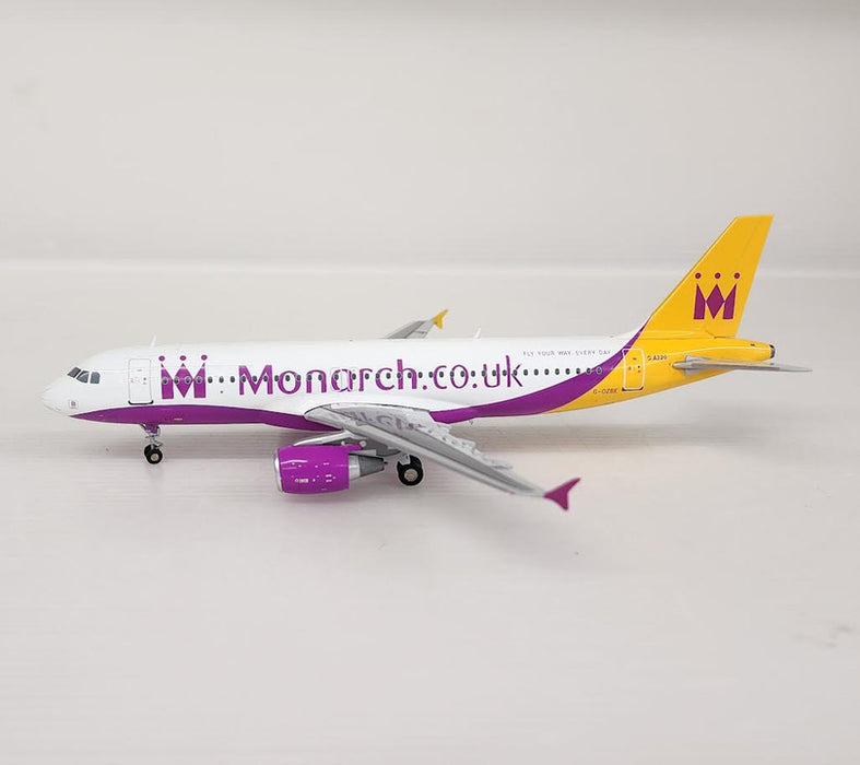 XX2501 | JC Wings 1:200 | Airbus A320 Monarch G-OZBK, 'Purple'