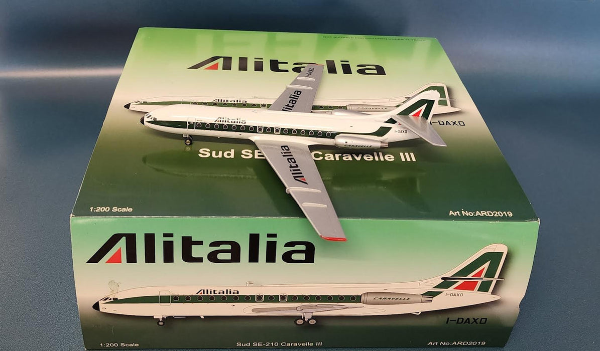 ARD2019 | ARD Models 1:200 | SE 210 Caravelle Alitalia I-DAXO (with stand)