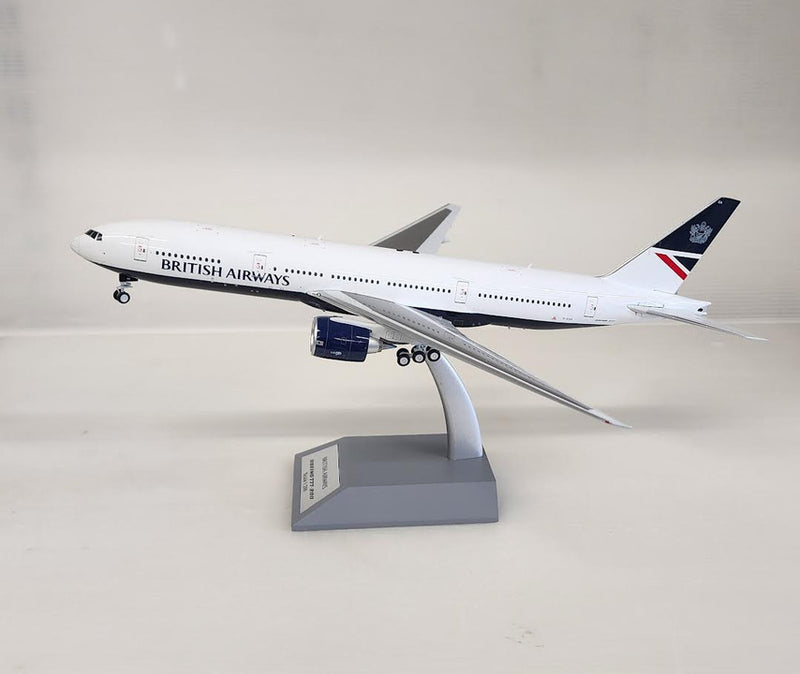 ARDBA38 | ARD Models 1:200 | Boeing 777-200 British Airways G-VIIA, 'Landor', 'Interim Scheme' (with stand)