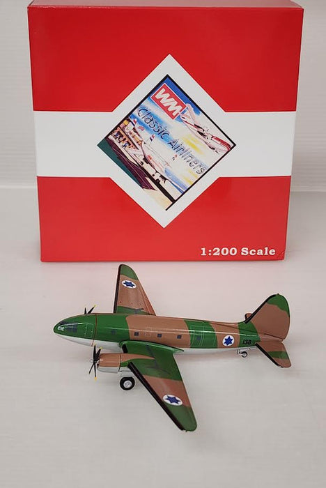 WM211341 | Western Models 1:200 | Curtiss C-46 Commando Israeli Defence Force '138'