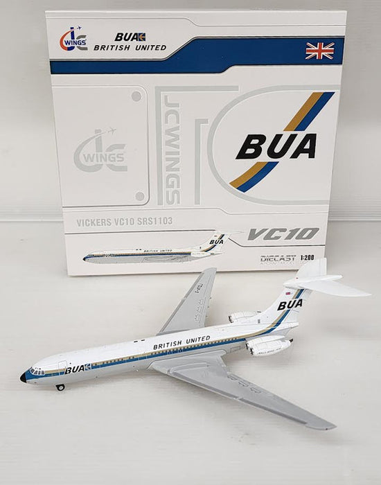 LH2385 | JC Wings 1:200 | Vickers VC10 British United Airways Srs1103 Reg G-ATDJ