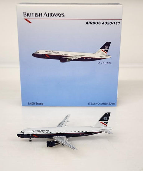 ARD4BA04 | ARD Models 1:400 | Airbus A320-100 British Airways G-BUSB, 'Landor' (without winglets)