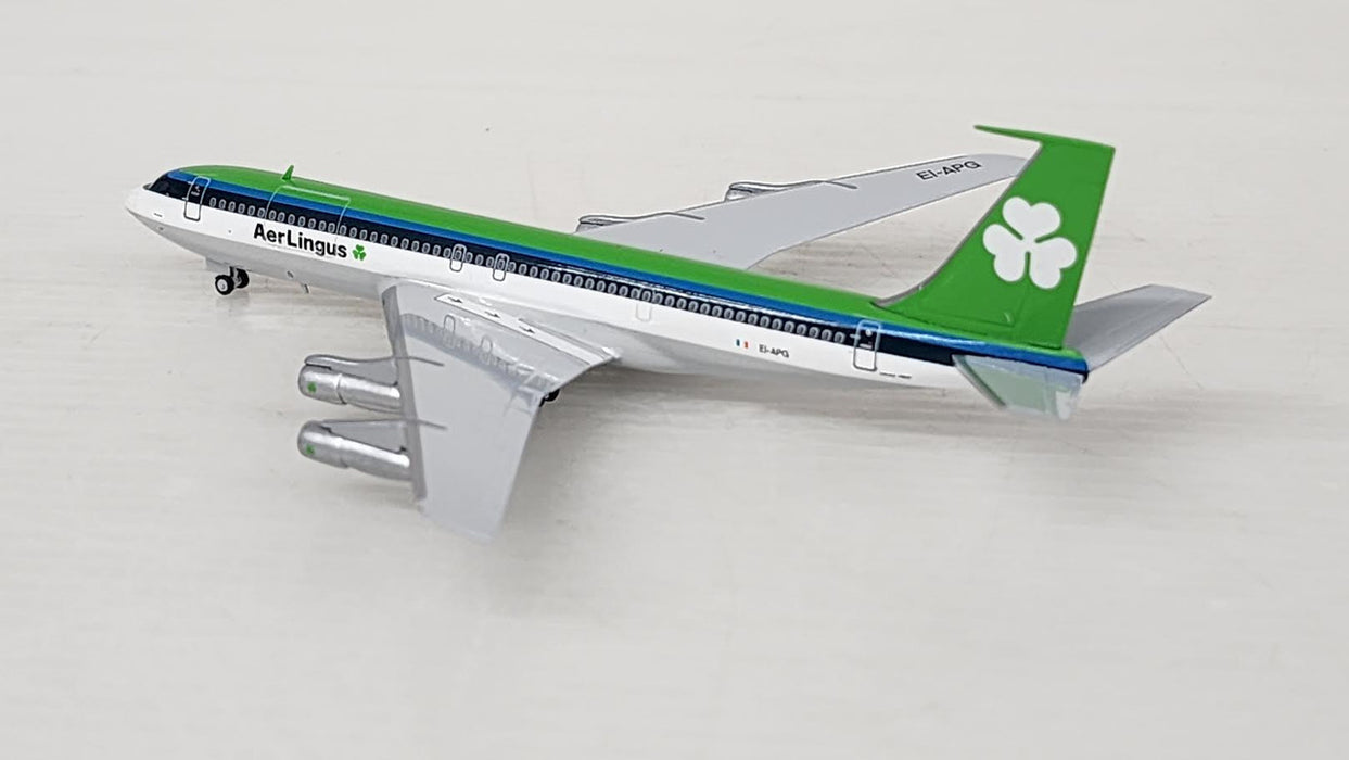 BB4-707-001 | Big Bird 1:400 | Boeing 707-300C Aer Lingus Reg: EI-APG With Antenna