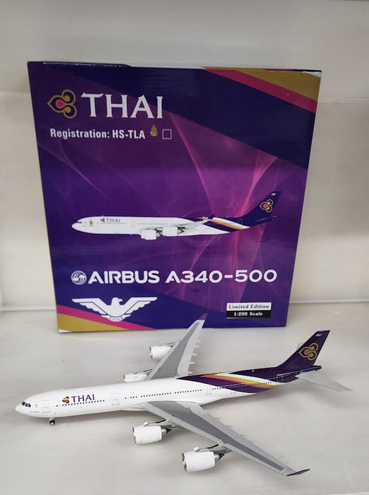 EAG100033A | Eagle 1:200 | Airbus A340-500 Thai Airways HS-TLA, 'King's Logo'