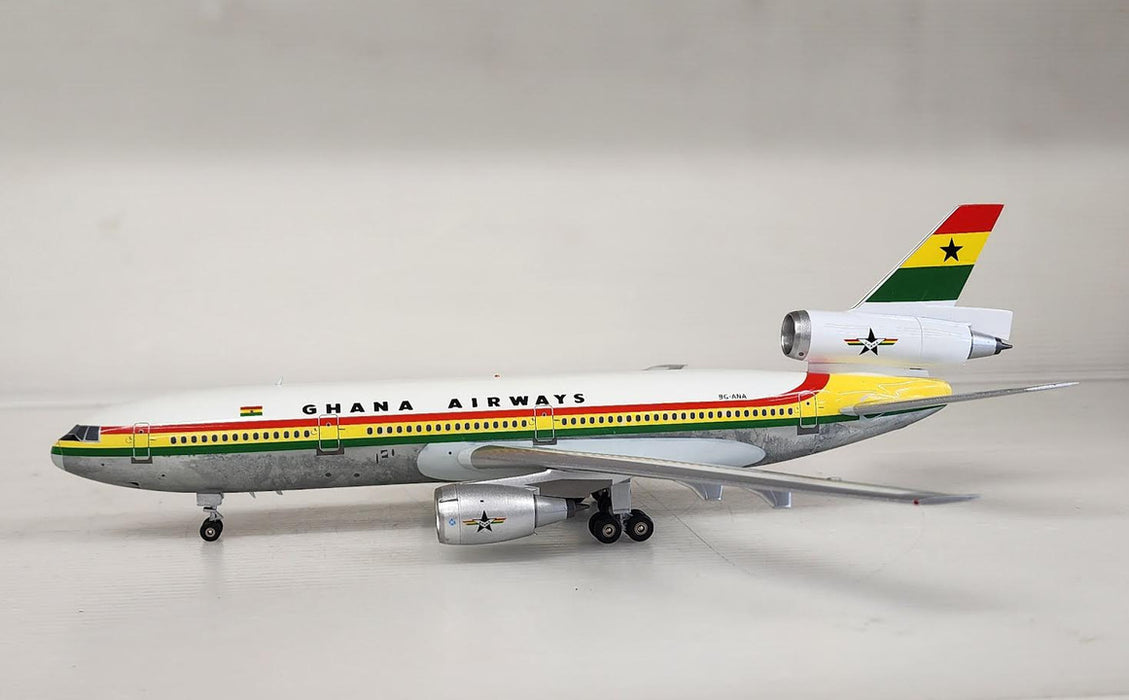 IFDC100413LR | InFlight200 1:200 | McDonnell Douglas DC-10-30 Ghana Airways 9G-ANA (polished) PRE-OWNED