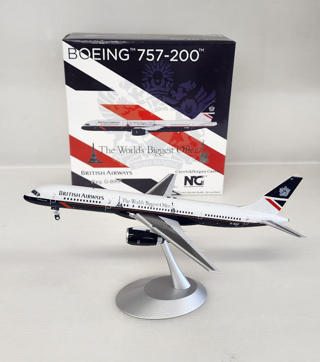 NG42009 | NG Models 1:200 | Boeing 757-200 British Airways Landor G-BIKF ' Worlds biggest offer'
