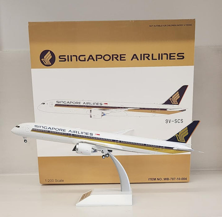 WB-787-10-004 | WB Models 1:200 | Boeing 787-10 Singapore 9V-SCS