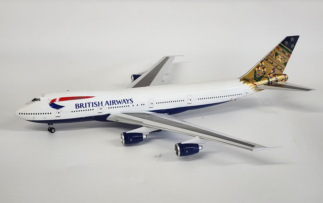 IF742006 | InFlight200 1:200 | Boeing 747-200 British Airways G-BDXO, 'India Tail'