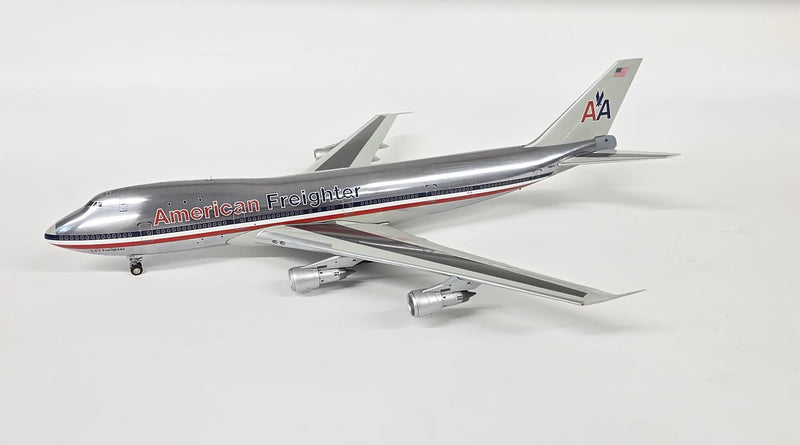 IF7410213BP | InFlight200 1:200 | Boeing 747-100 American Airlines Freighter N9676 (polished)