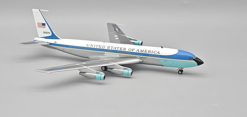 IF137USAF1025P | InFlight200 1:200 | Boeing VC-137B USA - Air Force (707-153B) 58-6970 Polished With Stand | is due August 2025