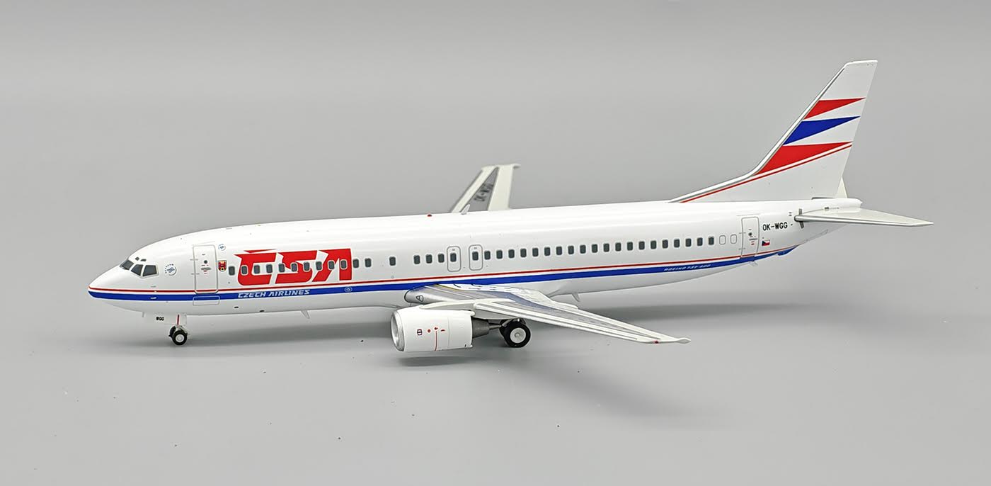 IF734OK0725 | InFlight200 1:200 | Boeing 737-4Y0 CSA - Czech Airlines OK-WGG with stand | is due July 2025