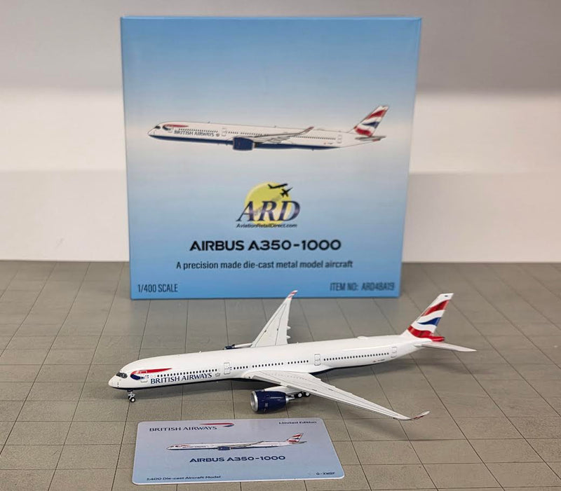 ARD4BA19 | ARD Models 1:400 | Airbus A350-1000 British Airways G-XWBF