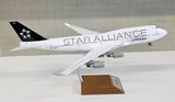WB-SAFOOTBALL | Blue Box 1:200 | Boeing 747-400 Lufthansa D-ABTH, 'Football Nose' (Star Alliance) [white box]