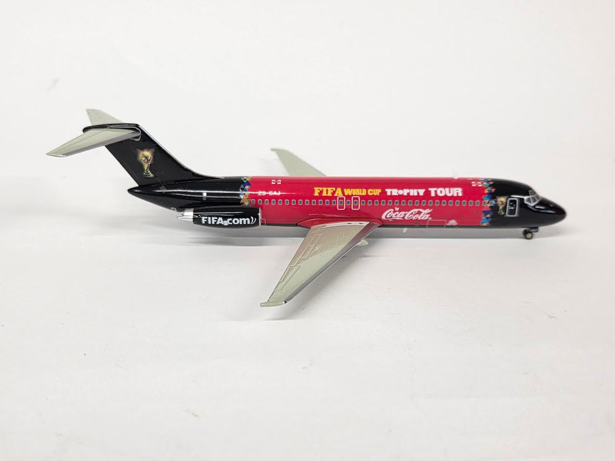 BBOX09 | Blue Box 1:200 | Douglas DC-9-32 Global Aviation 'FIFA World Cup' ZS-GAJ PRE-OWNED