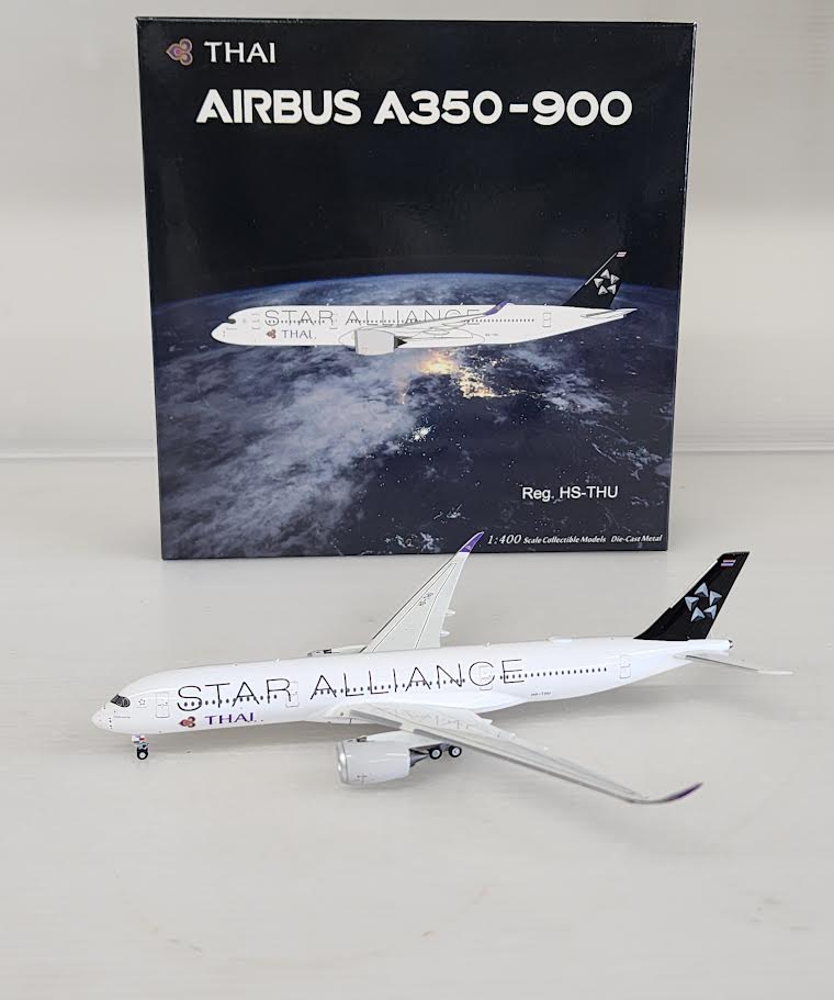 NG39083 | NG MODELS 1:400 | Airbus A350-900XWB Thai Airways Star Alliance HS-THU
