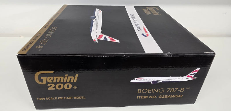 G2BAW542 | Gemini200 1:200 | Boeing 787-8 British Airways G-ZBJC