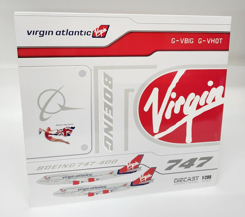 XX20459 | JC Wings 1:200 | Boeing 747-400 Virgin Atlantic Tinker Belle G-VBIG