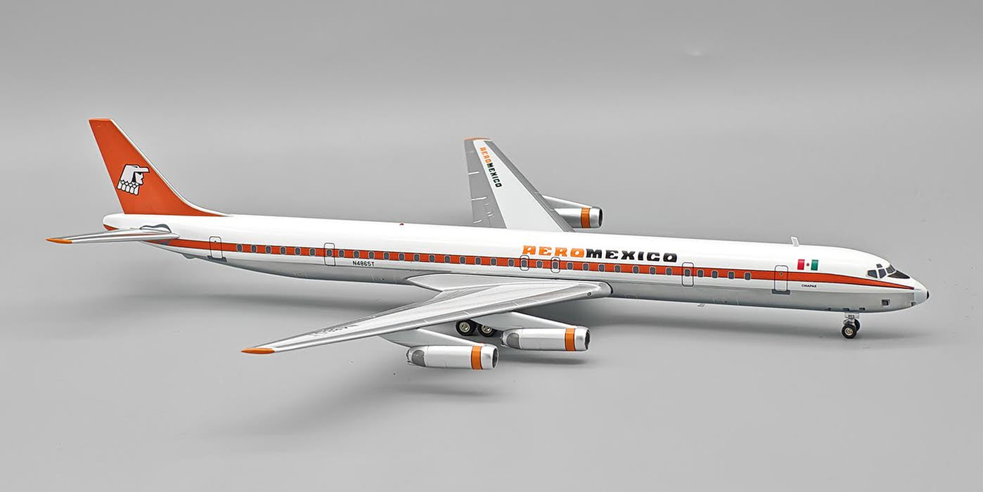 IF863AM1025P | InFlight200 | McDonnell Douglas DC-8-63CF AeroMexico N4865T with stand | is due October 2025