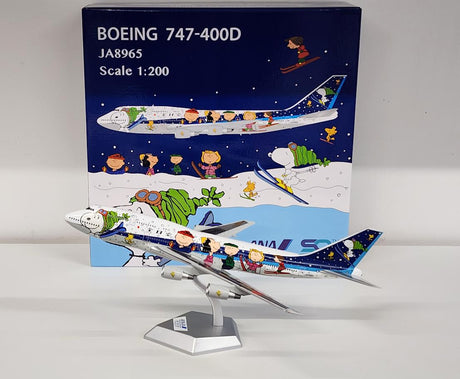 L2020 | SQ Wings 1:200 | B747-400D ANA All Nippon JA8965, 'Snoopy'