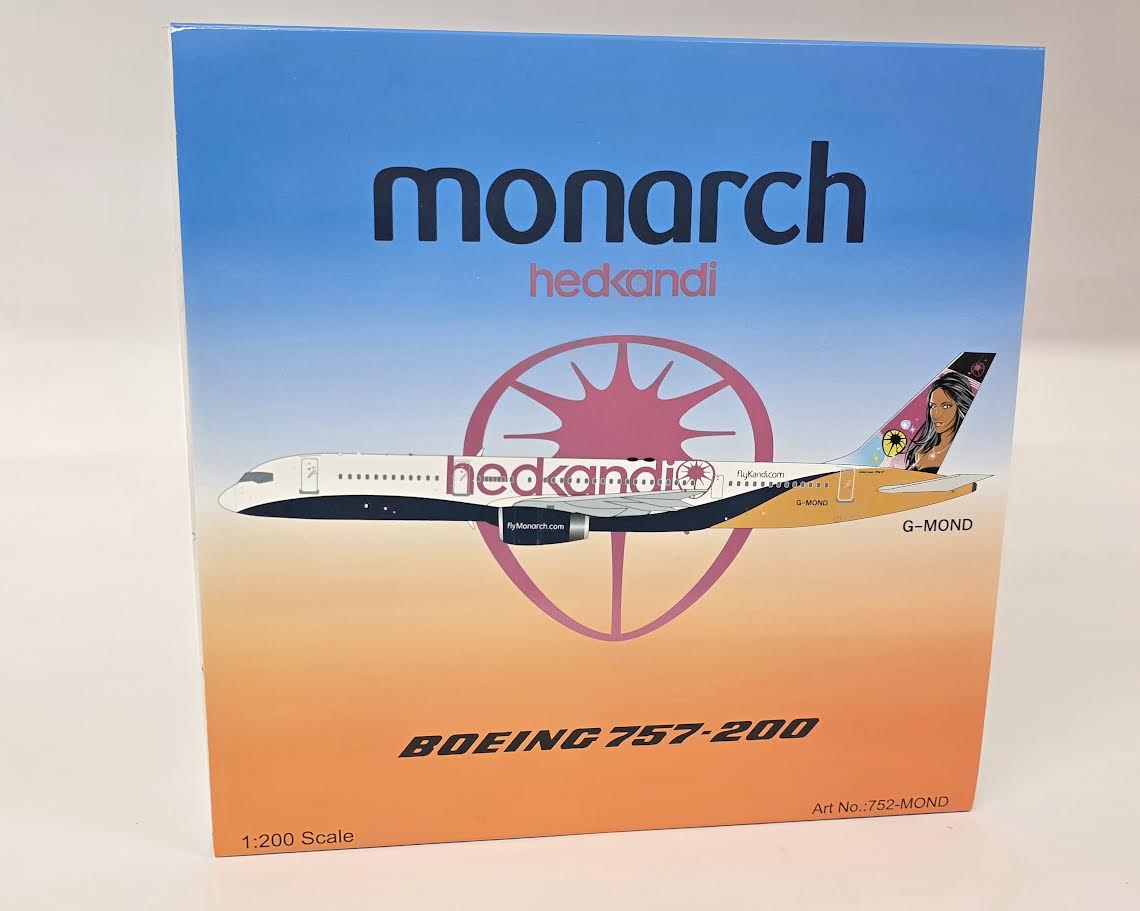 752-MOND | Inflight200 | Boeing 757-200 Monarch G-MOND