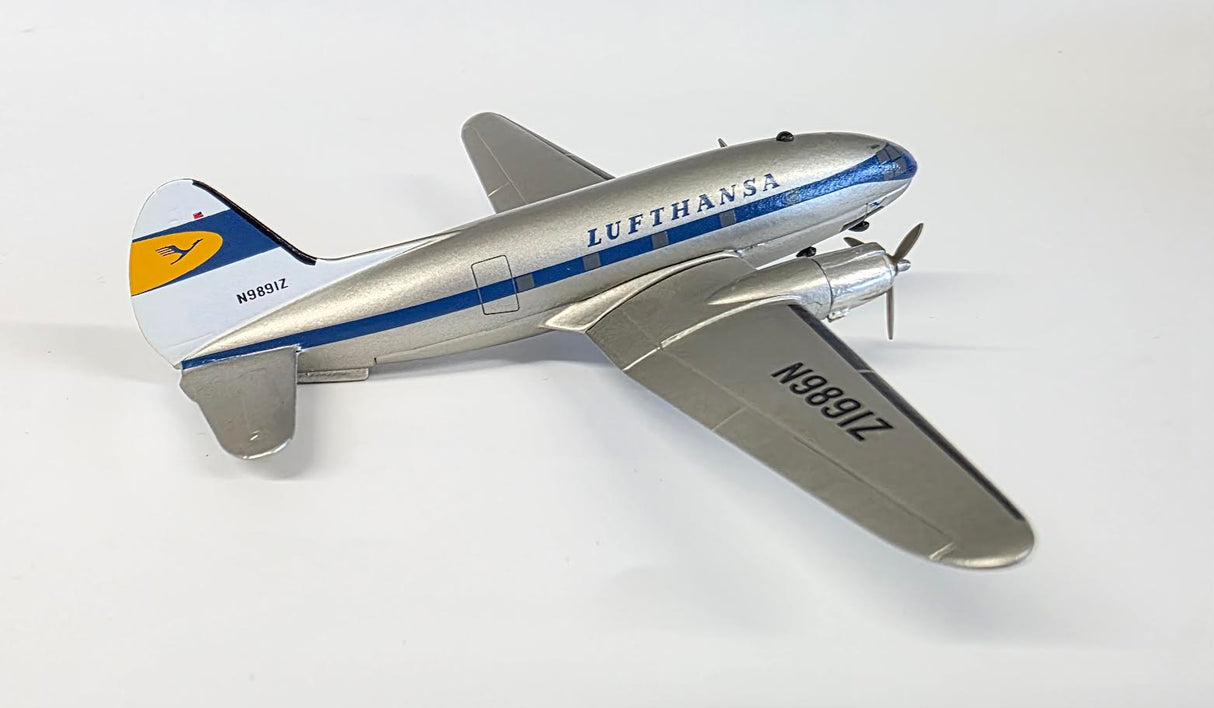 CA33A | Western Models UK 1:200 | Curtiss C-46 Commando Lufthansa N9891Z **PRE-OWNED**
