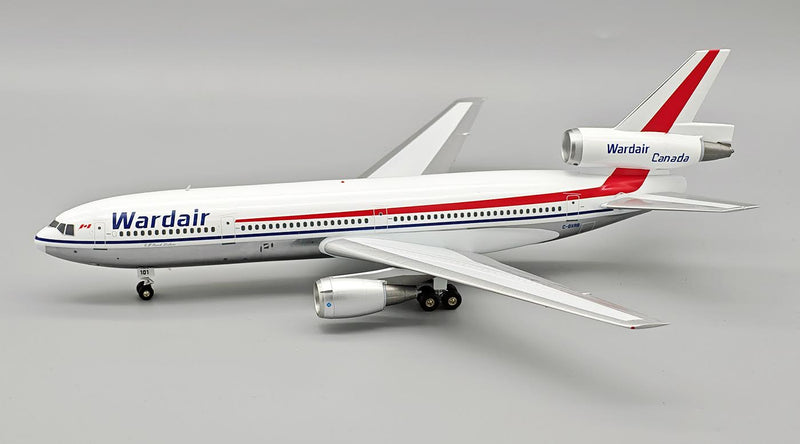 IF103WD0825P | InFlight200 1:200 | McDonnell Douglas DC-10-30, Wardair Canada C-GXRB Polished with stand