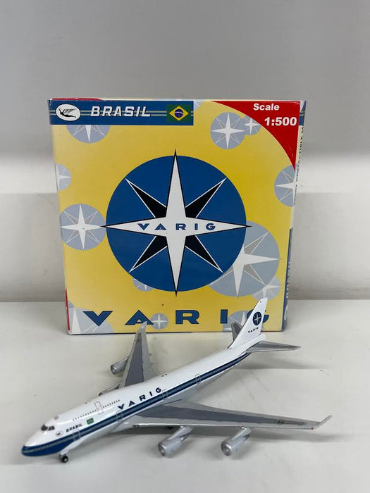 BBG-PP-YPI | Big Bird 1:500 | Boeing 747-400 Varig PP-YPI **PRE-OWNED**