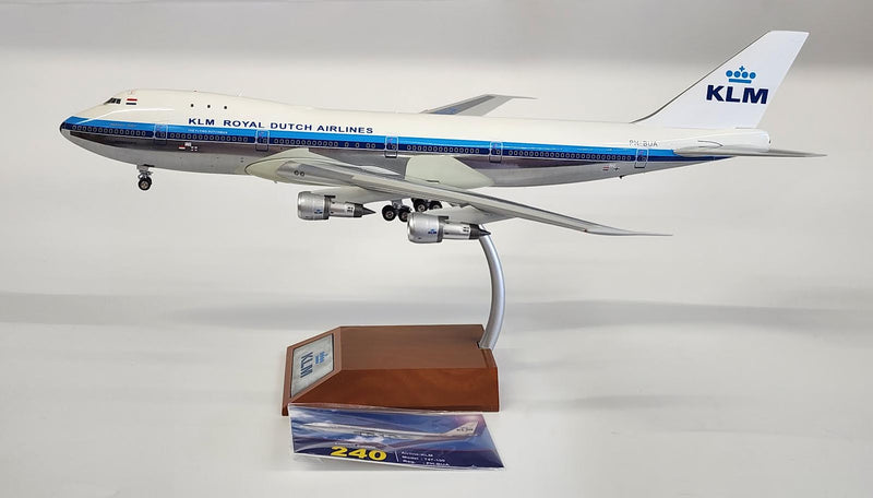 IF7410215P | InFlight200 1:200 | Boeing 747-200 KLM PH-BUA (polished, with stand) **PRE OWNED**