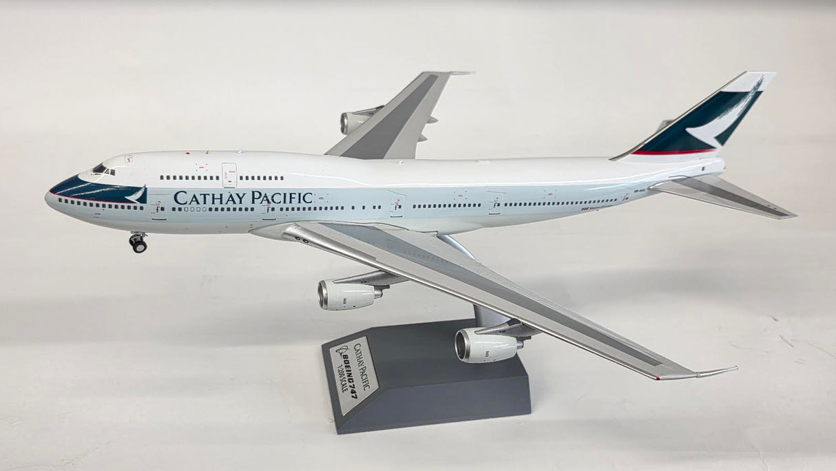WB-747-3-006 | WB Models 1:200 | Boeing 747-300 cathay Pacific VR-HIK (with stand)