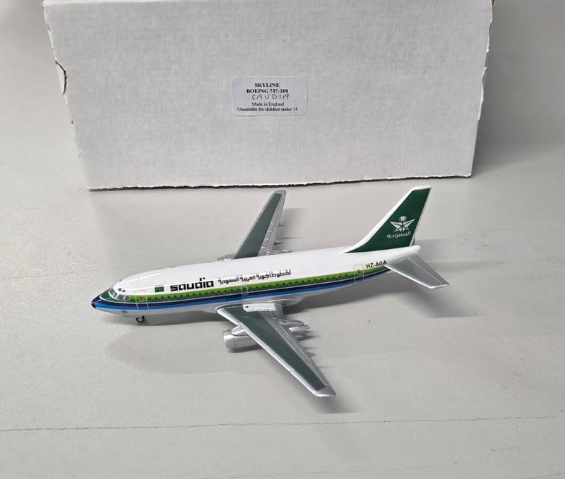 MSHZ-AGA | Skyline Models | Boeing 737-200 Saudia HZ-AGA **PRE-OWNED**