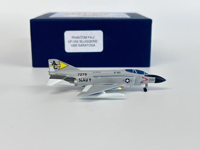 SF308 | SkyFame Models 1:200 | F-4 Phantom II US Navy 7279, VF-103 'Sluggers', USS Saratoga LIMITED EDITION | available on request