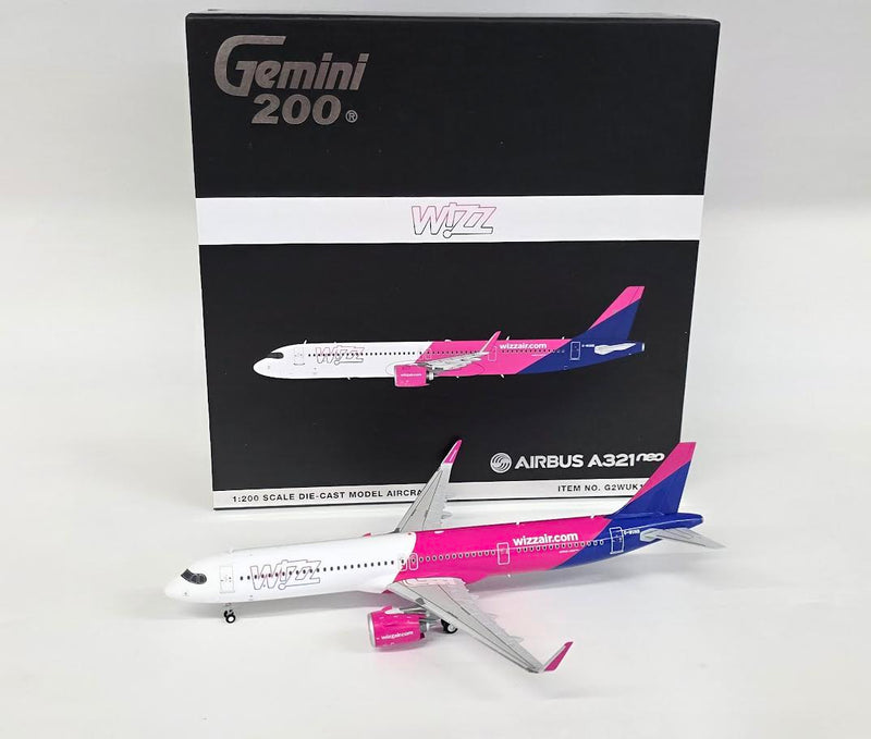G2WUK1404 | GeminiJets 1:200 | Airbus A321neo Wizz Air UK G-WUNB