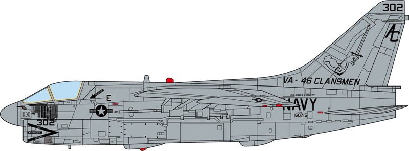 JCW72A7009 | JC Wings Military 1/72 | A-7E CORSAIR II U.S. NAVY VA-45 CLANSMEN, DESERT STORM, 1991