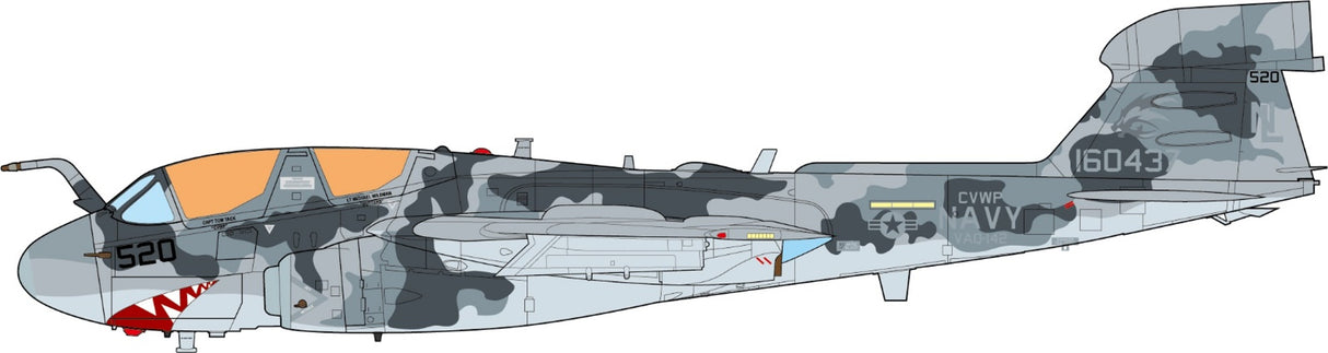 JCW72EA6B008 | JC Wings Military 1/72 | EA-6B PROWLER U.S. NAVY VAQ-142 GRAY WOLVES, AFGHANISTAN, 2006