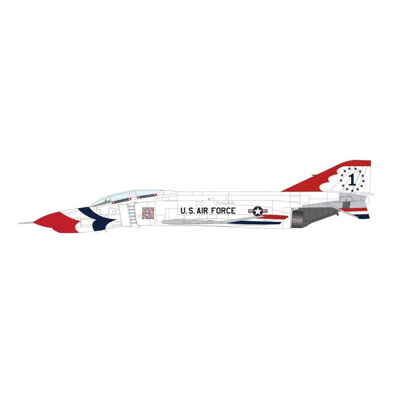 HA19083 | Hobby Master Military 1:72 | F-4E Thunderbirds No.1 plane, USAF, 1973/74 season | is due November 2025