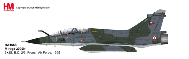 HA1658 Hobby Master 1:72 Mirage 2000N diecast model