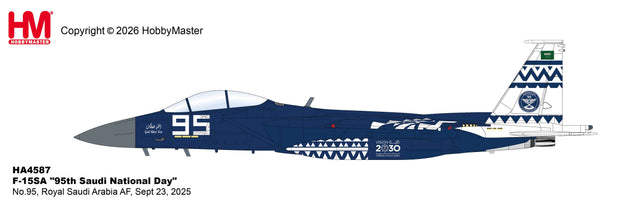 HA4587 Hobby Master 1:72 F-15SA diecast model