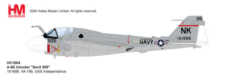 HC1004 Hobby Master 1:72 A-6E Intruder Devil 505 diecast model