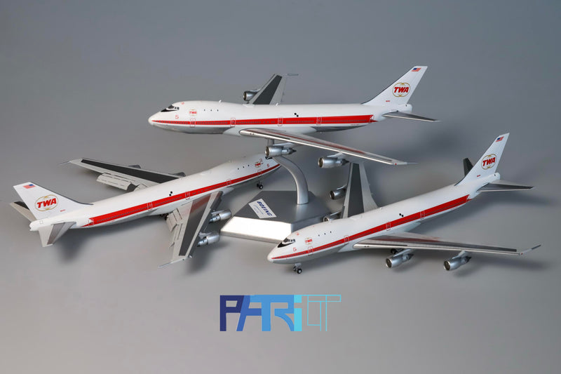 PT-400-021 | Patriot Models 1:400 | Boeing 747-131 Trans World Airlines (TWA) Reg: N93101