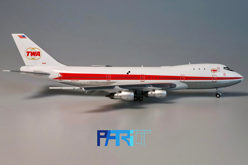 PT-400-05 | Patriot Models 1:400 | Boeing 747-131 Trans World Airlines (TWA) Reg: N93101  | was due June 2025