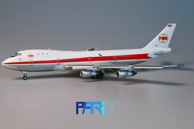PT-400-021 | Patriot Models 1:400 | Boeing 747-131 Trans World Airlines (TWA) Reg: N93101