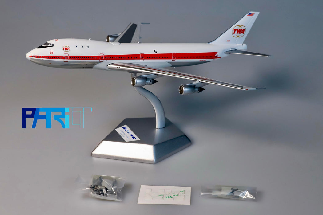 PT-400-05 | Patriot Models 1:400 | Boeing 747-131 Trans World Airlines (TWA) Reg: N93101  | was due June 2025