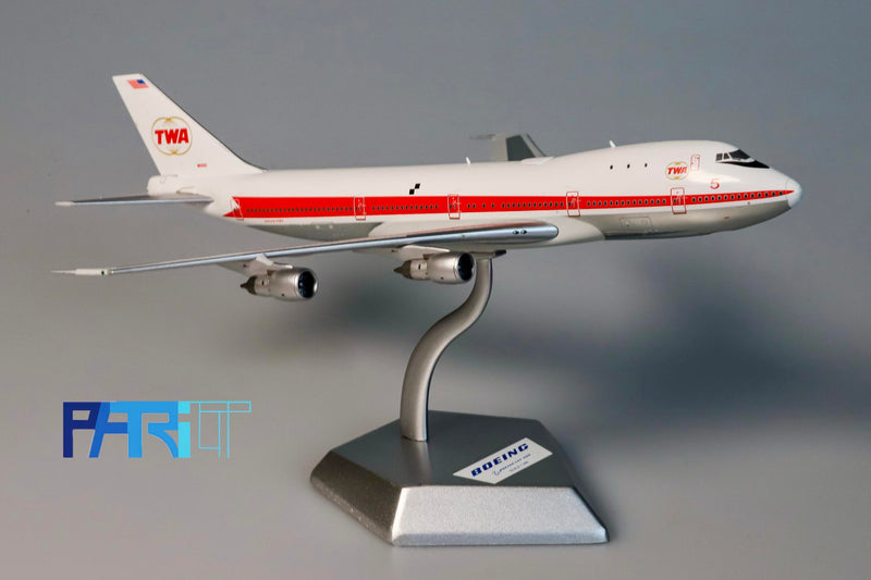 PT-400-021 | Patriot Models 1:400 | Boeing 747-131 Trans World Airlines (TWA) Reg: N93101