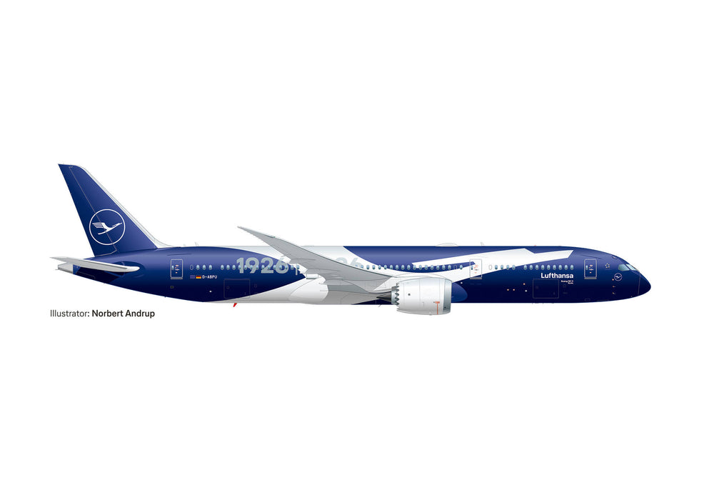 538947 | Herpa Wings 1:500 | Boeing 787-9 Dreamliner Lufthansa 100 D-ABPU | is due December 2025