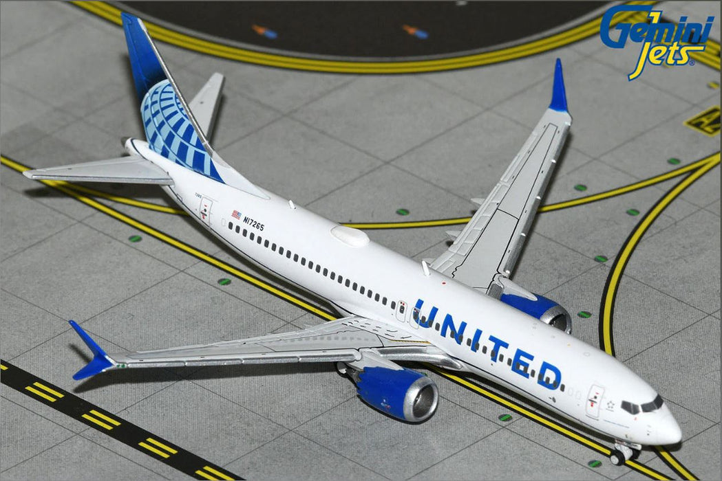 GJUAL2225 | Gemini Jets 1:400 1:400 | Boeing 737 MAX 8 UNITED AIRLINES N17265