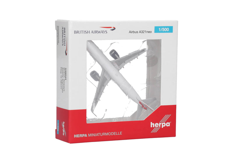 539043 | Herpa Wings 1:500 | Airbus A321neo British Airways G-NEOY
