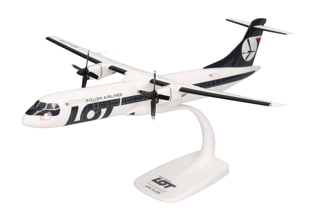 614795 | Herpa Snap-Fit 1:100 | ATR-72-200 LOT Polish Airlines SP-LFA